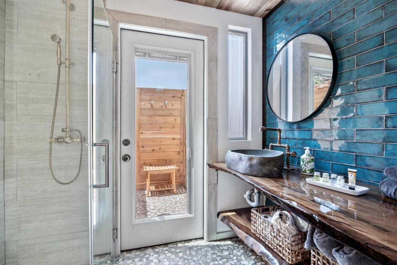 Romantic Tiny Luxury Retreat W Heated Pool, Sauna N Outdoor Shower In Wimberley 10 Acres Exteriér fotografie