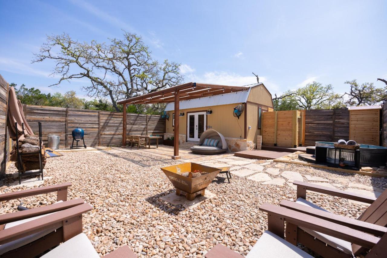 Romantic Tiny Luxury Retreat W Heated Pool, Sauna N Outdoor Shower In Wimberley 10 Acres Exteriér fotografie