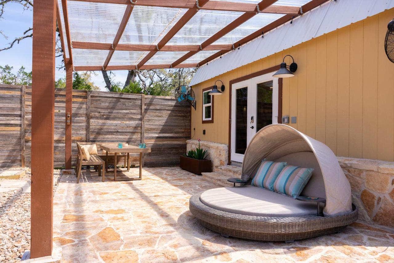 Romantic Tiny Luxury Retreat W Heated Pool, Sauna N Outdoor Shower In Wimberley 10 Acres Exteriér fotografie