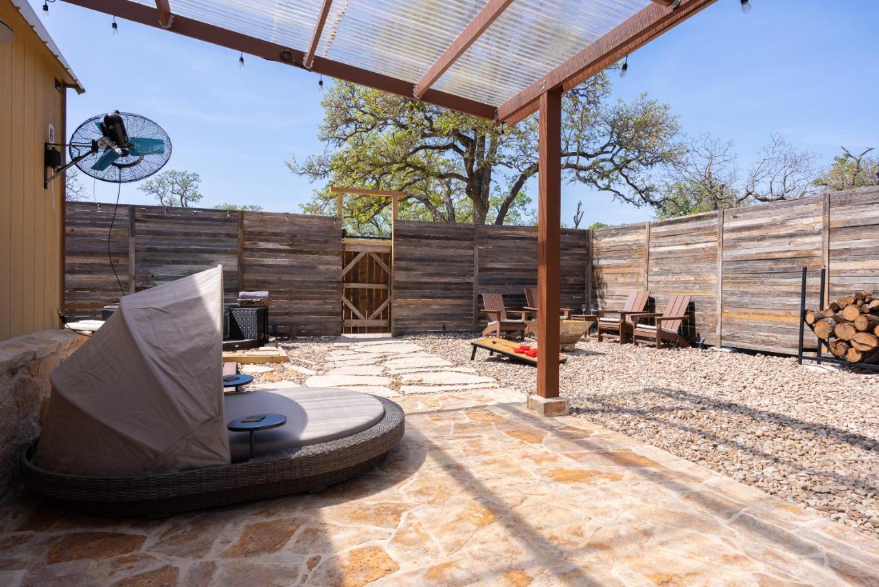 Romantic Tiny Luxury Retreat W Heated Pool, Sauna N Outdoor Shower In Wimberley 10 Acres Exteriér fotografie